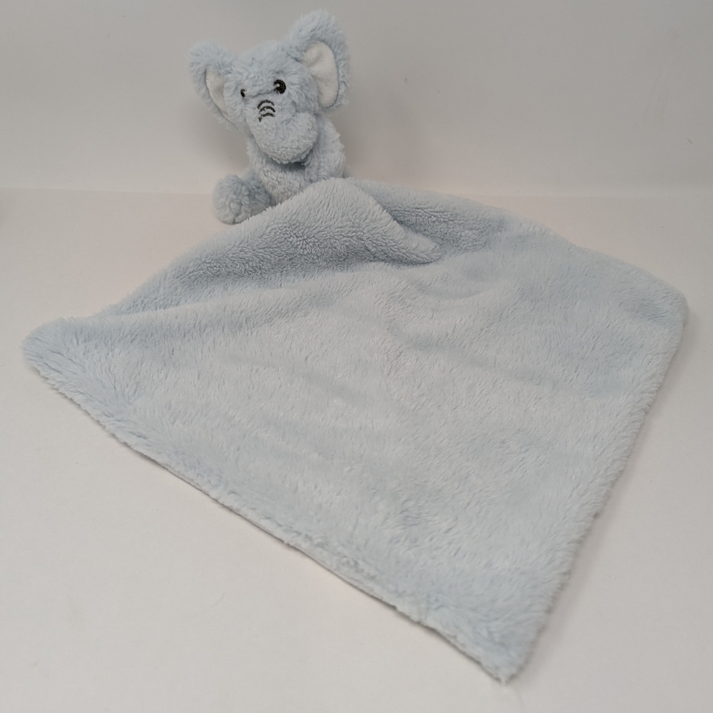 Kellytoy Lovey Elephant Blue Baby Security Blanket